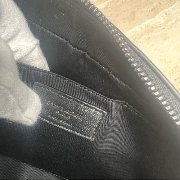 Yves Saint Laurent Calfskin Matelasse Monogram Lou Camera Bag - Picture 3 of 4